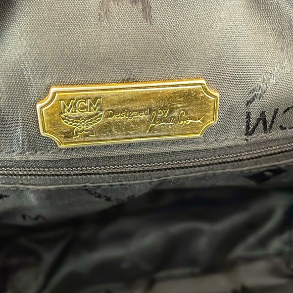 MCM Quilted Tambourine Crossbody Bag - Picture 10 of 16